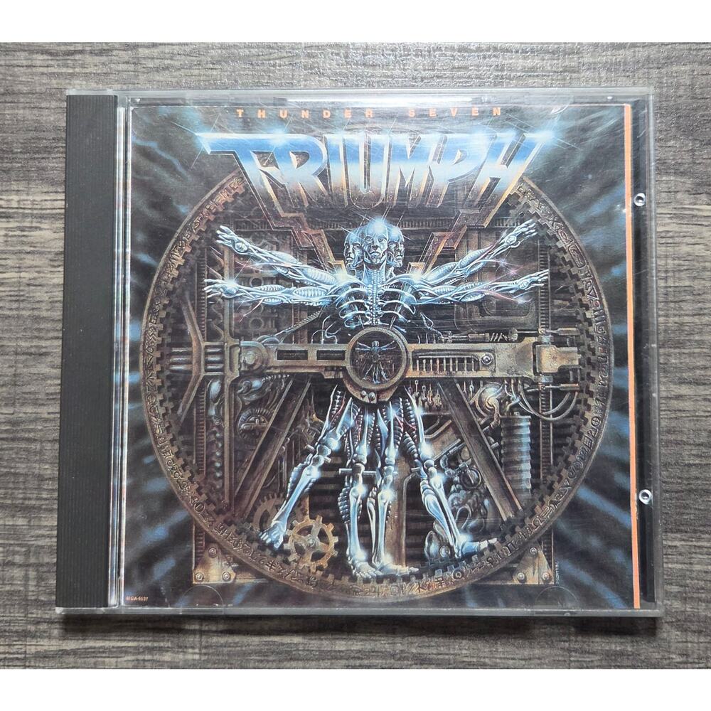 Triumph Thunder Seven Tested Metal CD MCA 1984-1985 VG Pre-owned